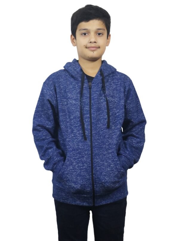 Bahob® Hoodies For Boys Kids Fleece Zip-Up Hoodie Sweatshirt Kids Hoodies Jacket Sweatshirt for Boys Long Sleeve Top Unisex Age 5-14 Years - Image 7