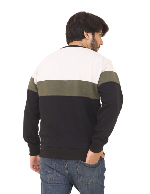 Bahob® Men's Fleece Crew Neck Sweatshirt Pullovers Long Sleeve Jumper, Sweater S-3XL - Image 5