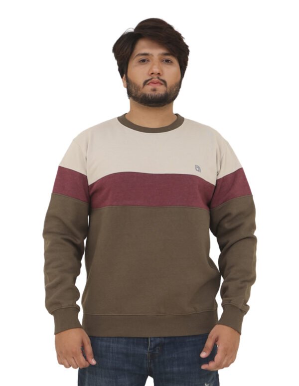 Bahob® Men's Fleece Crew Neck Sweatshirt Pullovers Long Sleeve Jumper, Sweater S-3XL - Image 6